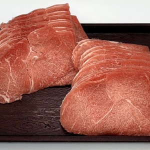 국내산 돼지고기 안심 슬라이스 덩어리 소포장 1kg 육포용 식단